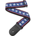 thumbnail image 3 of Planet Waves Woven Guitar Strap, Stars & Stripes, 3 of 7