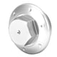 thumbnail image 4 of Reemplazo de aleación de aluminio del tornillo de drenaje del cárter de aceite de motocicleta para Vespa Spring 150 Gts300 GtvSilver, 4 of 5