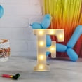 thumbnail image 5 of Tahtuvzn School Home Decor Letters Lights Alphabet Lamp LED Letter Lighting Light Illuminated Night Decoration for Birthday Party Wedding Room, 5 of 6
