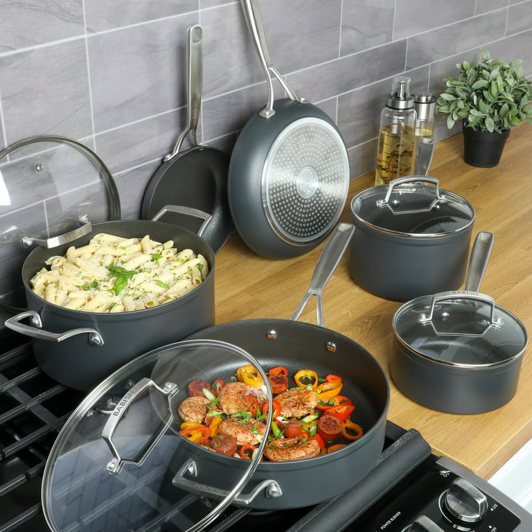 Hard Anodized 10 Pc Cookware Set