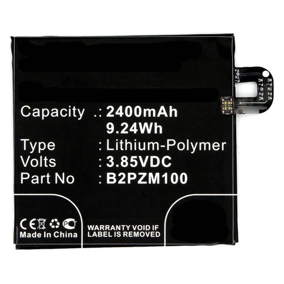 Batteries N Accessories BNA-WB-P8305 Cell Phone Battery - Li-Pol, 3.85V, 2400mAh, Ultra High Capacity Battery - Replacement for HTC 35H00270-00M, B2PZM100 Battery
