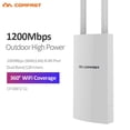 thumbnail image 3 of Punto de acceso exterior Comfast AC1200 de alta potencia, enrutador Gigabit de 2,4 G y 5 GHz, repetidor AP, antena WiFi de largo alcance para jardín callejero, 3 of 5