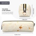 thumbnail image 3 of Easygdp Pita Tortilla para Estuche de Lápices de Cuero, Estuche de Papelería de Cuero, Estuche de Gran Capacidad con Cremallera, 3 of 7