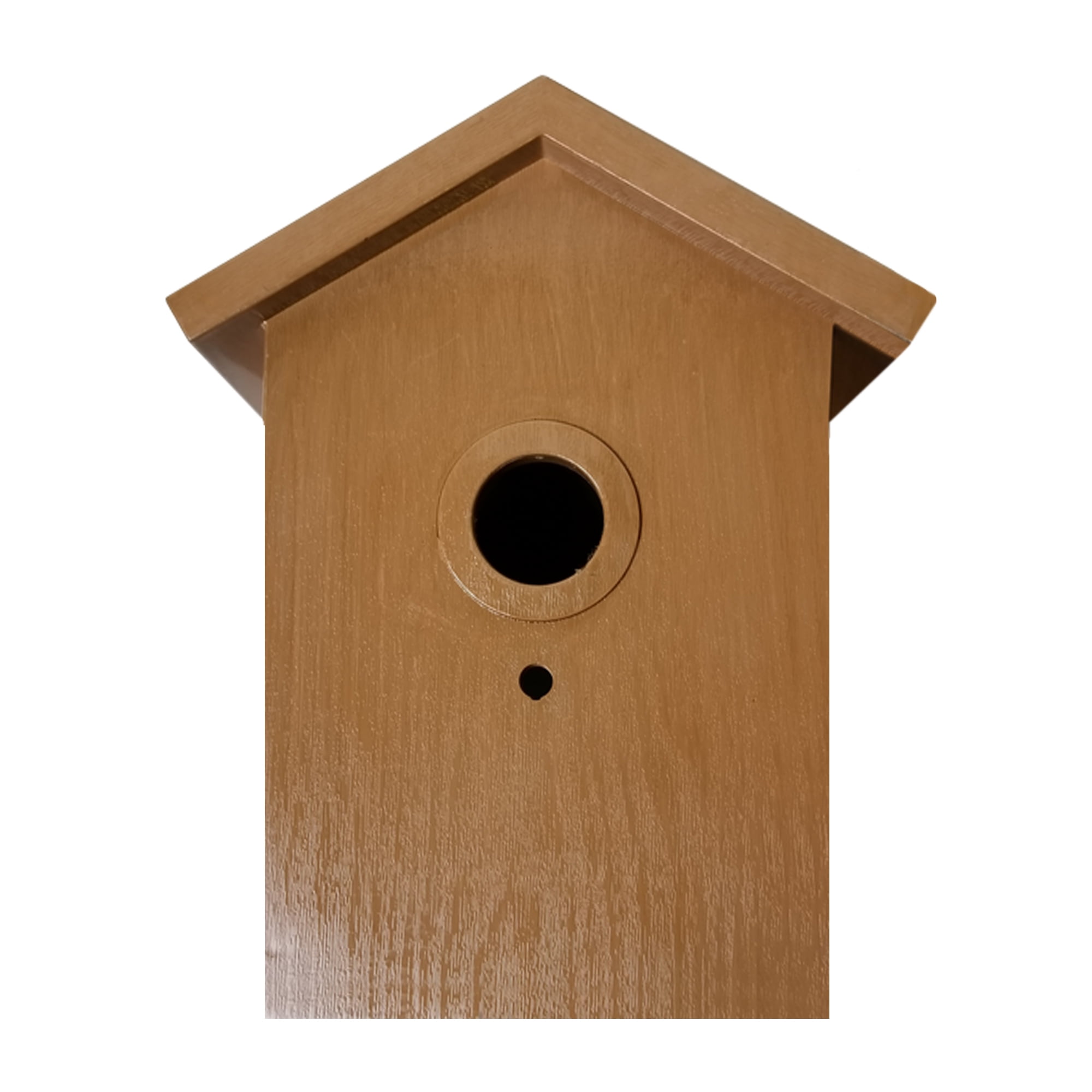 SPY Birdhouse venature del legno Look durevole resistente agli agenti atmosferici Window Mount Bird House 