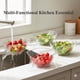 thumbnail image 5 of Basket With Spout Accessories Gadgets For Washing Vegetables Multi Functional Wash Colander With Spout And Removable FilterKitchen, 5 of 9