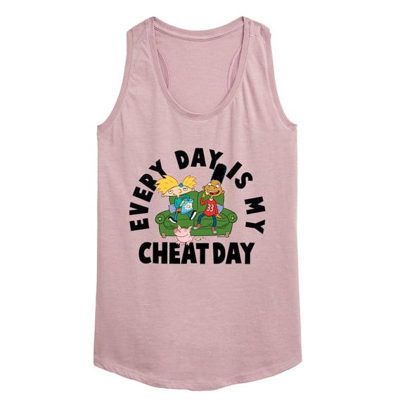 Hey Arnold! - Cheat Day - Women's Racerback Tank Top