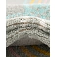thumbnail image 3 of Unique Loom Whimsy Kids Collection Area Rug - Rainbow, Stars, And Clouds (2' 2" x 3' 11" Runner Gray/Ivory) Perfect For Kids Bed Room/Nursery Room/Living Room/Class Room/Play Room, 3 of 5