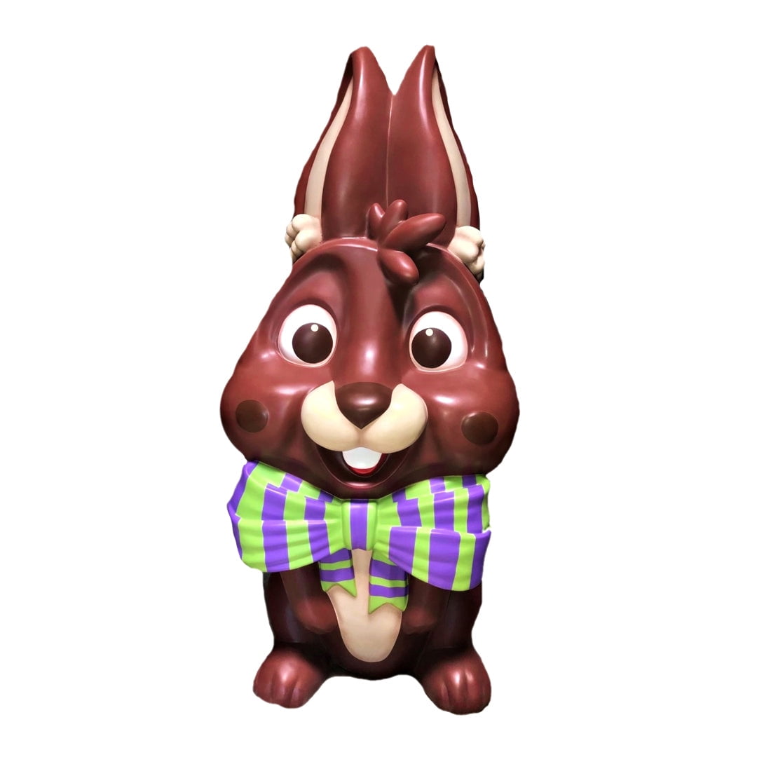 Giant Chocolate Easter Bunny Over Sized Statue - Walmart.com