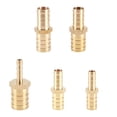 thumbnail image 2 of Riwesomey Reductor de púas de unión de latón, acoplador de manguera recta, conector de montaje, accesorio reductor de instalación de Herramientas y ferretería 19mm-16mm, 2 of 6