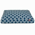 thumbnail image 2 of Majestic Pet | Links Shredded Memory Foam Rectangle Pet Bed For Dogs, Removable Cover, Navy Blue, Small, 2 of 6