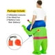 thumbnail image 4 of Disfraz inflable de alienígena JUROSAICA para fiesta de Halloween para adultos, 4 of 6