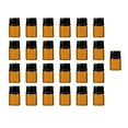 thumbnail image 3 of 25 Piezas Botellas de Líquido Vacías Portátil Marrón con Tapas Sunnimix Botellas de perfume, 3 of 8
