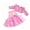 Pink, variant on 18 Inch Doll Clothes Set, Knit Cardigan & Tulle Dress with 3D Butterfly, Winter Princess Outfit for Dolls
