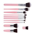 thumbnail image 1 of TISHITA 11Pcs Makeup Brushes Set Powder Foundation Eyeshadow Lip Cosmetic Brush Pink, 1 of 3