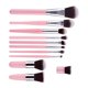 thumbnail image 1 of 11 Uds de brochas de maquillaje Shamjiam Cepillo del maquillaje Color plata rosada, 1 of 3