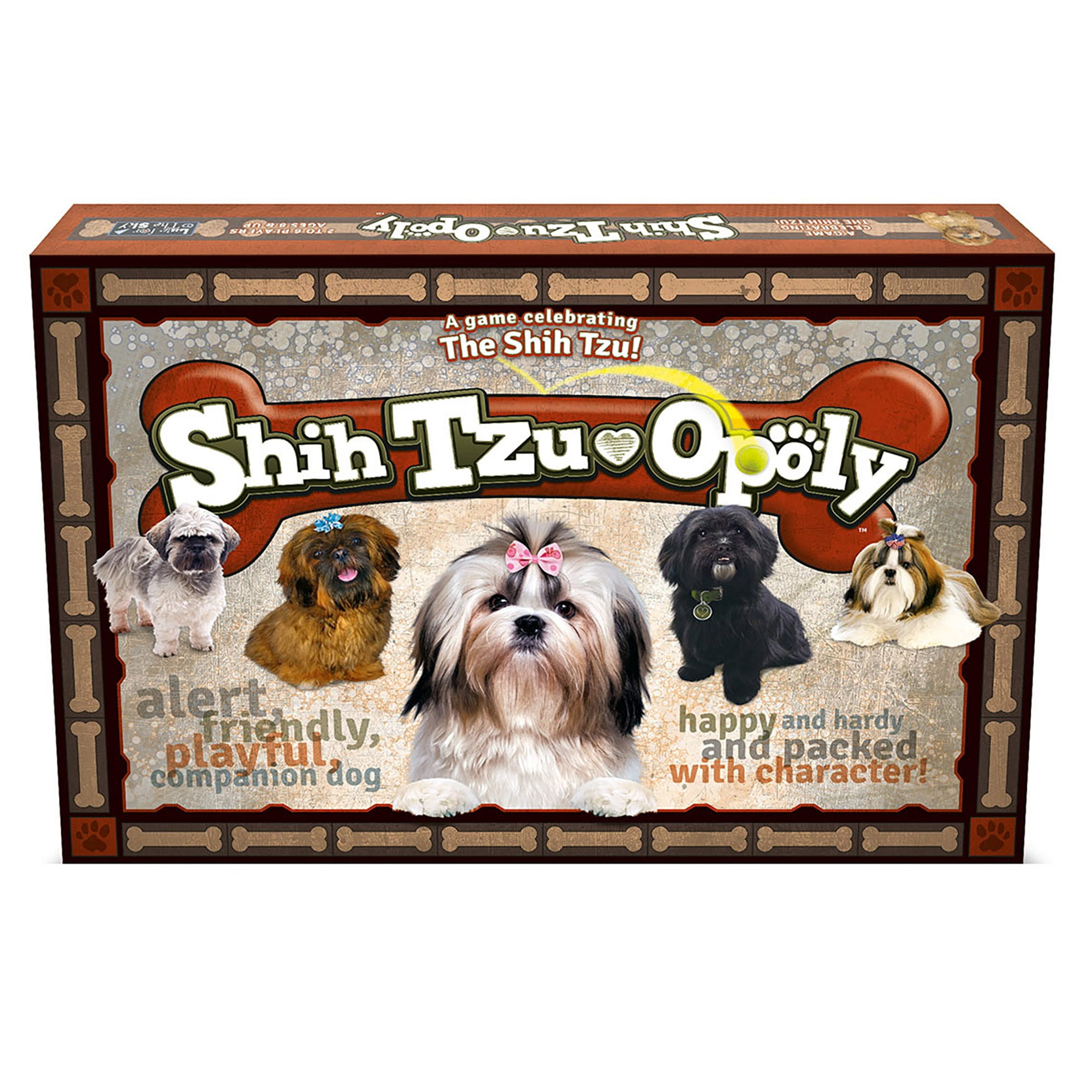 Late For The Sky: Shih-tzu-Opoly - Dog Themed Family Board Game, Opoly-Style Game Night, Traditional Play Or 1 Hr Version, Ages 8+, 2-6 Players