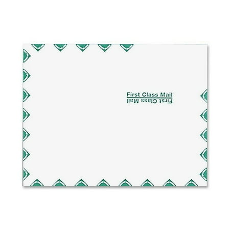 UPC: 0085227543950 | Quality Park First Class Catalog Envelopes – Catalog – 3 1by2 – 10 W x 13  L- 28 lb – Self-sealing – Kraft – White