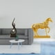 thumbnail image 2 of Escultura abstracta de fuego,Estatua de arte abstracto,adorno para decoración del hogar,Escultura de fuego moderna,coleccionable,regalo,Estatuas de caballos,Estatuas de caballos Figura de, 2 of 8