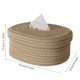 thumbnail image 3 of Fiudx Caja de Almacenamiento para Cocina, Elegante Porta Pañuelos Ovalado, Elegante Organizador de Ropa Blanca, Contenedor Versátil para Suministros de Dibujo, Funcional para La Decoración Del Hogar,, 3 of 6