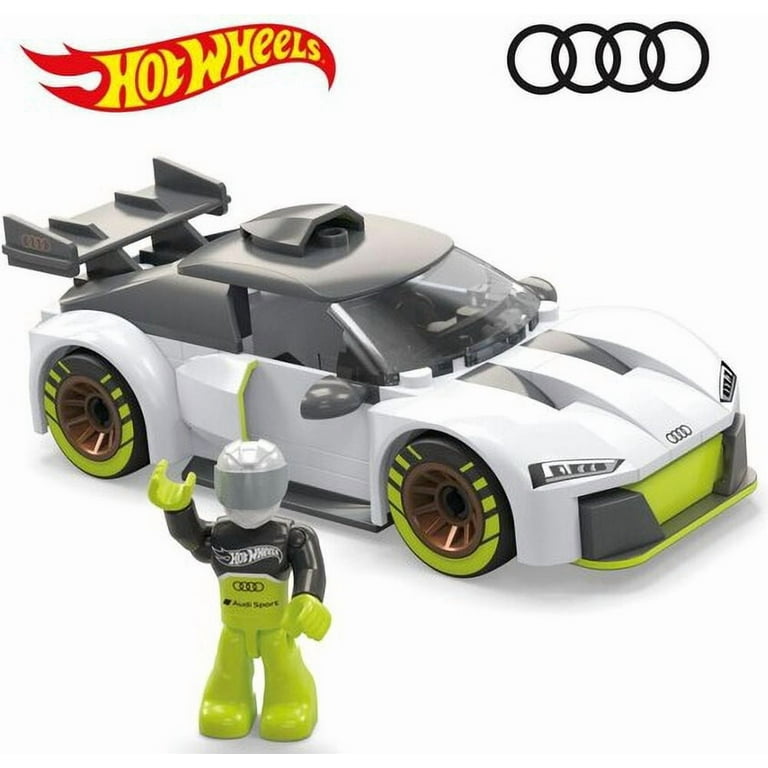 Hot Wheels ‘15 Audi R8 LMS Building Mattel Brick Shop Hot Wheels '15 Audi R8 LMS Collectible Building