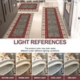 thumbnail image 3 of Yamaziot Kitchen Rugs Set of 3 Non Skid Kitchen Runner Farmhouse Floor Mats Washable, Vintage Persian Boho Kilim Tribal Carpet, 3 of 6