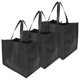 thumbnail image 1 of 3pcs Grocery Tote Bag Large Bags Reusable Shopping Bags Stand Up Bottom Portable Bags, 1 of 3