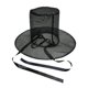 thumbnail image 1 of Sombrero malla negra portátil , accesorio disfraz para Halloween y festivales., 1 of 8