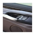 thumbnail image 1 of 4pcs Car Inner Door Handle Bowl Trim Cover For X5 F15 X6 F16 2014-2018 Armrest Panel Frame Decorati, 1 of 5