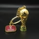 thumbnail image 2 of 2 llaveros con trofeo 3D de la Copa Mundial de la FIFA 2022: posee una versión coleccionable del premio de fútbol más grande del mundo, recuerdos de la Copa del Mundo brillar Electrónica, 2 of 5