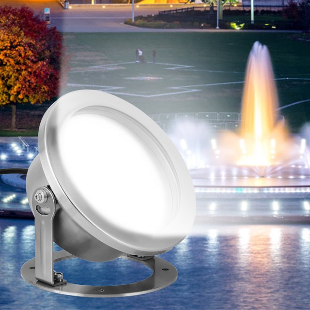 Luz subacuática LED impermeable, luz subacuática LED de 18W Luz subacuática Lámpara de fuente subacuática construida para precisión