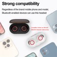 thumbnail image 2 of Y50 Wireless Earbuds IPX7 Waterproof Stereo Earphones Touch Control In Ear Headset For Sports Working Running Travelling, 2 of 9