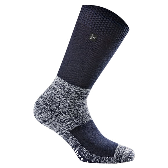 Rohner Advanced Socks Chaussettes de Randonnée Unisexes - Technologie Fibre, avec Laine Mérinos Bleu 36-38 (3-4,5 UK)