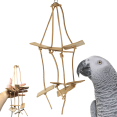 thumbnail image 5 of Bonka Bird Toys Bonka Bird Toys 1003 Cliff Leather Medium- Large Chew Cage Toy, 5 of 7