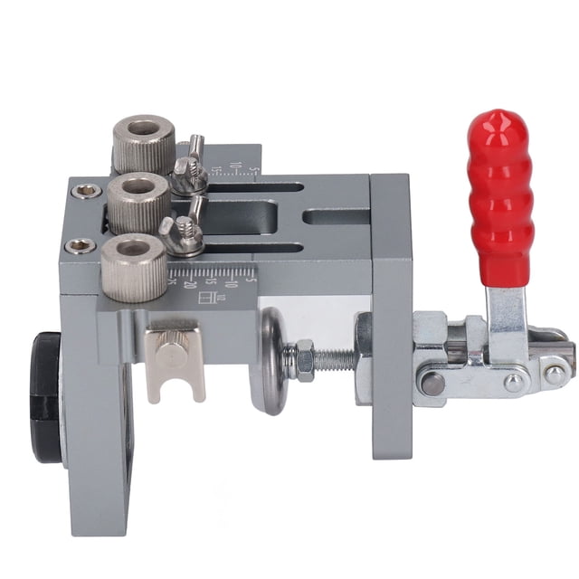 Pocket Hole Jig Kit 3 In 1 Woodworking Drilling Locator Quick Clamping Hole Punch Locator Tool Set