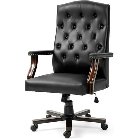 ecotouge tufted office chair faux product