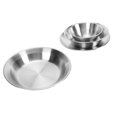 thumbnail image 1 of Bandeja Para Hornear, Platos Redondos Para Pizza, Bandejas Para Servir, Acero Inoxidable Resistente Al Calor Para Cena Familiar, Picnic, 1 of 7