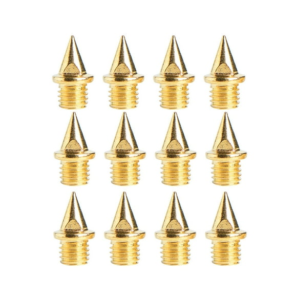 jinwen 12 Pieces Track Spikes Anti Slip for Sports Athletics Short Distance Running B