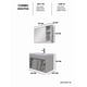 thumbnail image 5 of Mueble Gabinete para Baño con Lavamanos, Monomando y Botiquín con Espejo, Gabinete Moderno con Almacenamiento, Diseño Elegante y Funcional., 5 of 5