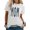 White, variant on Mama Short Sleeved Women's Letter Printed Round Neck Casual T Shirt 2 Woman T Shirt Casual Long Sleeves Womens Running Clothes Medium Women Shirt Workout Women Shirt Sleeve Pack Women T Shirt Summer