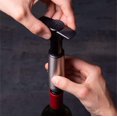 thumbnail image 3 of Vacu Vin Stainless Steel Wine Saver Pump with Vacuum Wine Stopper - Keep Your Wine Fresh for up to 10 Days - 1 Pump 1 Stopper - Reusable - Made in the Netherlands, 3 of 7