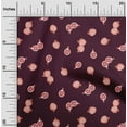 thumbnail image 1 of oneOone Georgette Viscose Fabric Pomegranate Fruit Print Sewing Fabric BTY 42 Inch Wide, 1 of 1