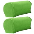 thumbnail image 2 of Visland 2PCS Stretch Sofa Armrest Covers Spandex Arm Covers Anti-Slip Couch Armrest Covers Furniture Armrest Protector for Sofa Couch Chair Recliner, 2 of 6