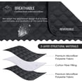 thumbnail image 4 of Double Sided L Shape Sofa Cover Combination Sofa Recliner Sofa Cover (Black), 4 of 6