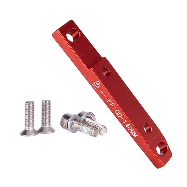 Adaptador de pinza de freno de disco para bicicleta, accesorios de reajuste para bicicletas de carretera, ciclismo, bicicleta FF140 Rojo