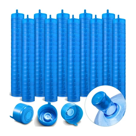 

100 Pcs 3 Gallon 5 Gallon Reusable Water Bottle Snap on Lids