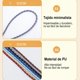 thumbnail image 4 of Cordones para Gafas, 4 Piezas PU Correa Gafas, Cuerda de Gafas Antideslizante, Cadena de Gafas Retenedor Cadenas, Cuerda Gafas de Sol Ajustables Correa para Mujer y Hombre, 4 of 5