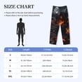 thumbnail image 3 of Mens Pajama Pants, Halloween Village Nightscape Mens PJ Pants Bottoms Sleep Pants Lounge Pants with Pockets Mens Pajama Pants - Soft Sleep & Lounge Pants for Men, Casual PJ Bottoms Pants with Pockets, 3 of 7