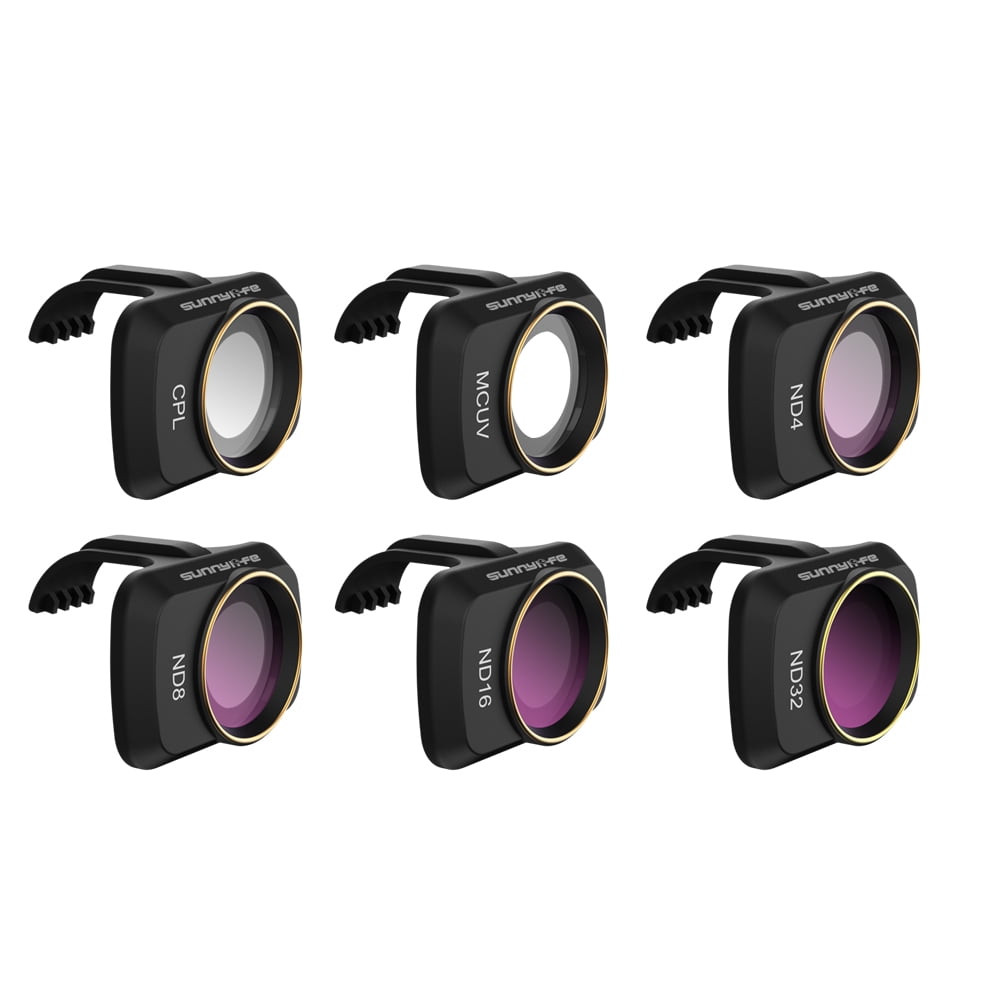 Compatible with DJI Mavic Mini Drone 6pcs Lens Filter Set CPL MCUV ND4 ND8 M3T4