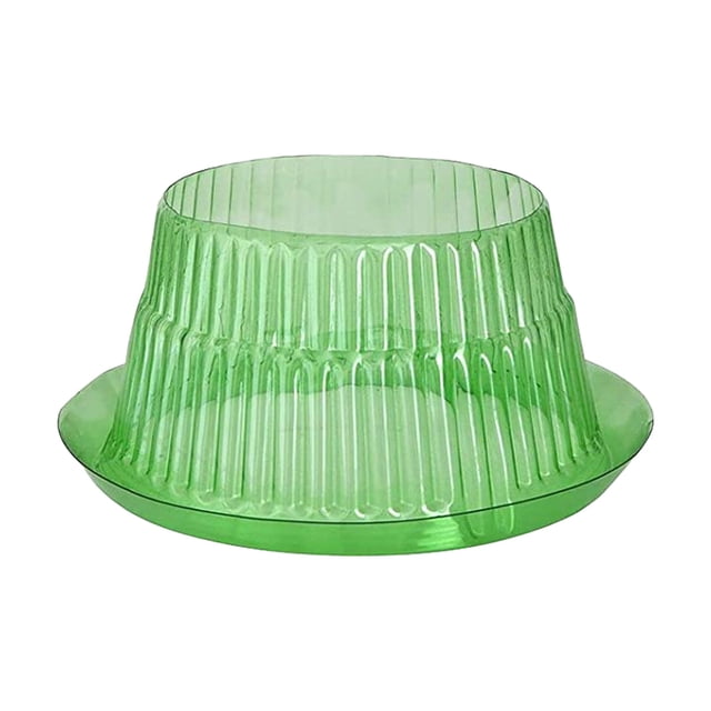 Campana protectora de plantas, campana de material transparente para la creación de microclima, 6 campanas reutilizables para protección contra babosas