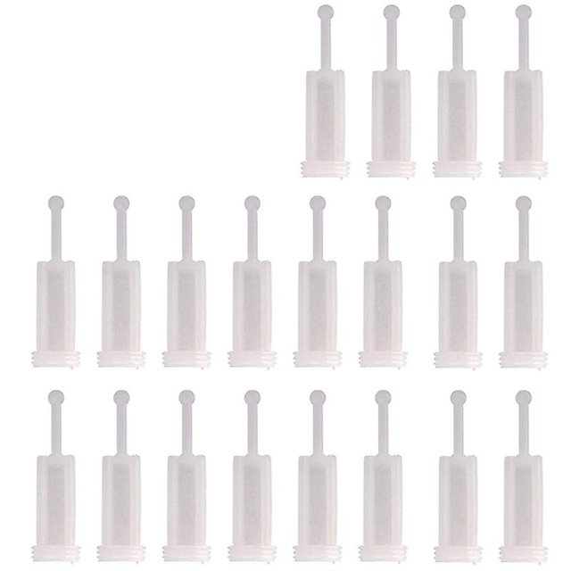 20 filtros universales para pistola pulverizadora de gravedad, malla fina, alimentación desechable Afortunado Sencillez